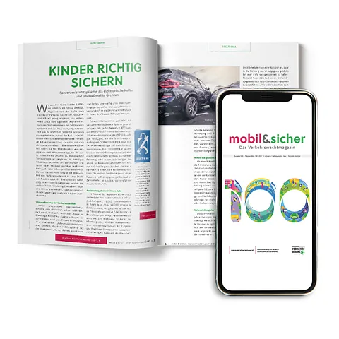 Jahres-Abonnement inkl. App von mobil&sicher